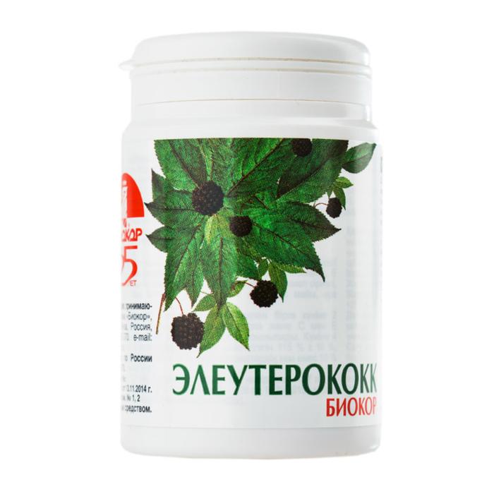 Изображение товара БИОКОР элеутерококк таблетки №100 для укрепления иммунитета и энергии