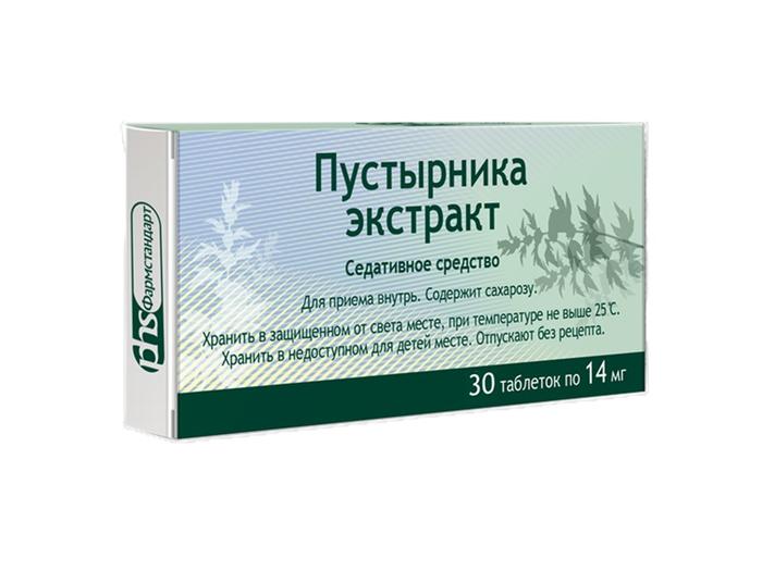 Изображение товара Пустырника экс-кт таб 14мг №30 /фармстандарт/ (Пустырника трава)