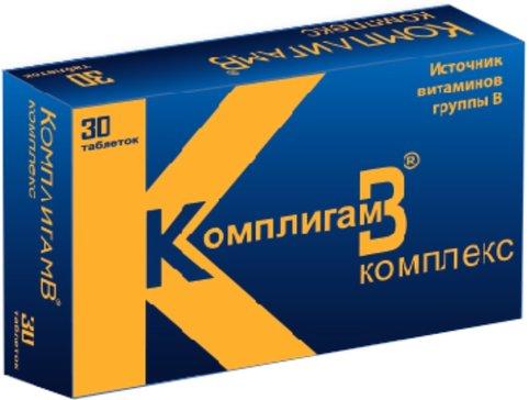 Изображение товара КОМПЛИГАМВ КОМПЛЕКС таб 1000мг №30