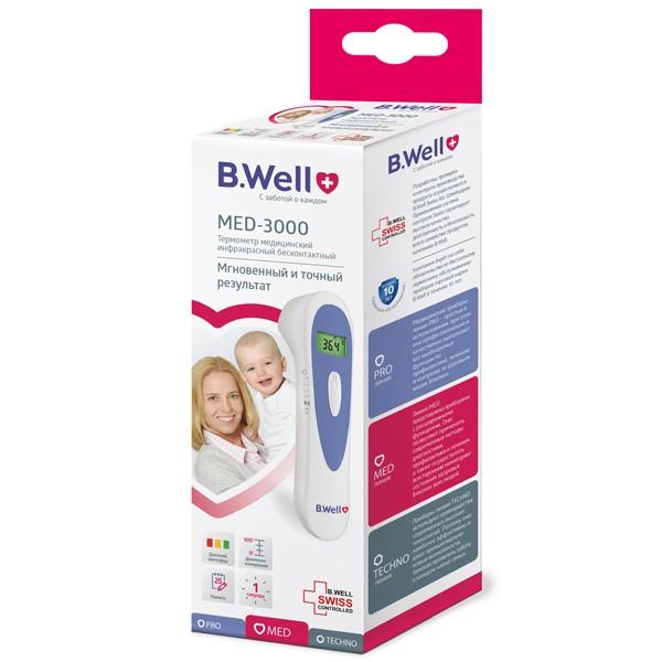 Изображение товара БИ ВЕЛЛ med-3000 термометр инфракрасный бесконтактный (B.well)