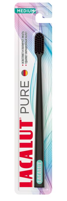 Изображение товара Зубная щетка Lacalut Pure средней жесткости для ухода за зубами