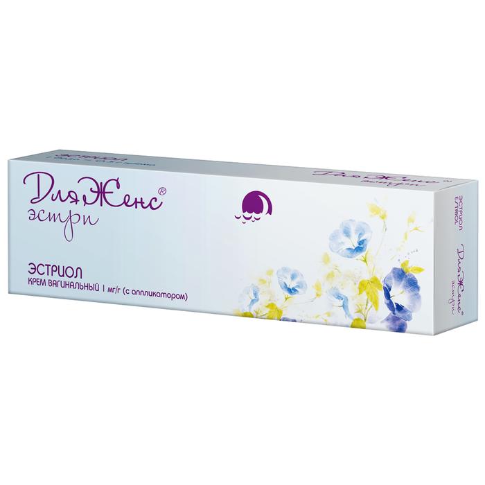 Изображение товара Дляженс эстри крем вагинальный 1мг/г 15г + аппликатор (Эстриол)