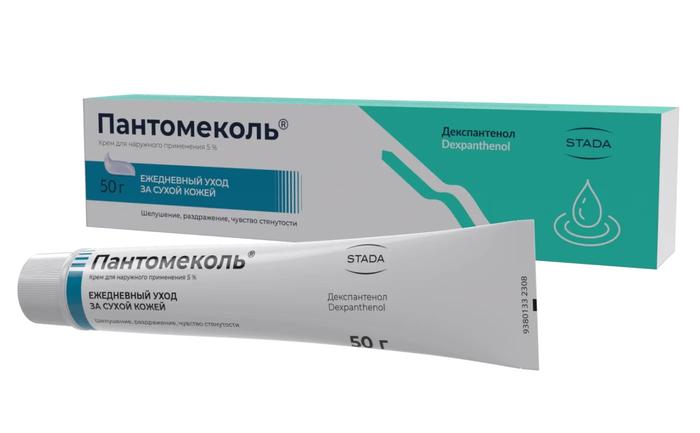 Изображение товара Пантомеколь крем д/наруж.прим. 5% 50г для заживления кожи
