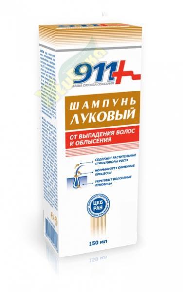 Изображение товара 911 Луковый шампунь п/облысения/выпад. волос экс-кт крапивы 150мл