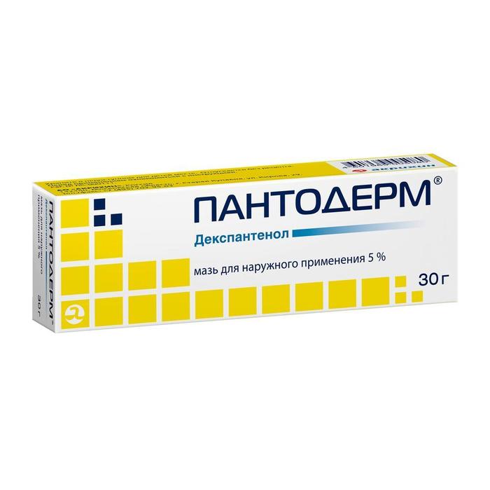 Изображение товара Пантодерм мазь 5% 30г (Декспантенол)