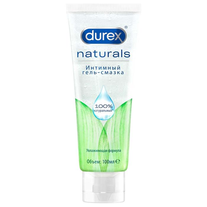 Изображение товара ДЮРЕКС гель-смазка 100мл naturals/интимная (Durex)