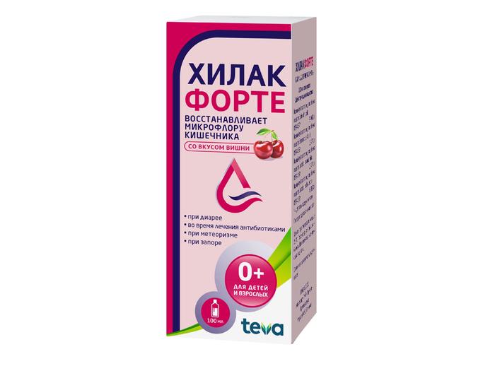 Изображение товара Хилак форте капли для восстановления флоры кишечника 100 мл