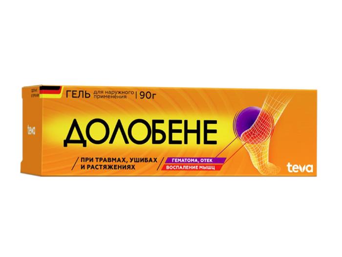 Изображение товара Долобене гель 90 г для лечения отеков и воспалений