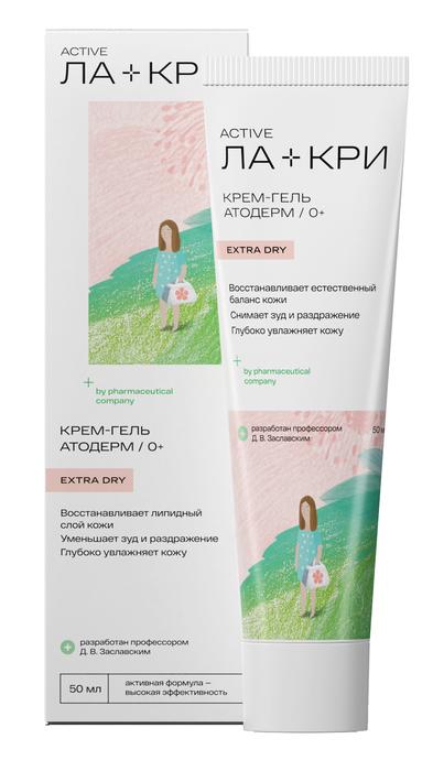 Изображение товара ЛА-КРИ Атодерм крем-гель 50мл для восстановления сухой чувствительной кожи