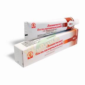 Изображение товара Линимент бальзамический по Вишневскому 30г для заживления ран и травм