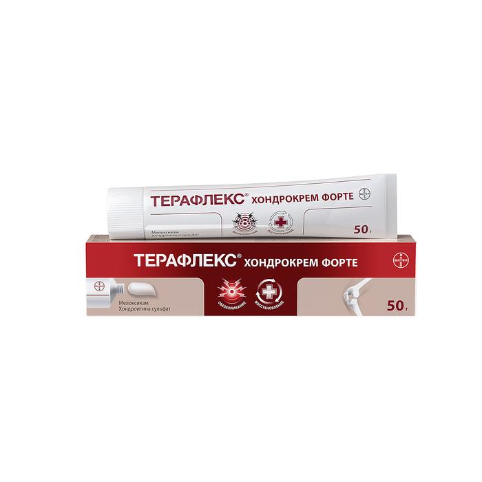 Изображение товара Терафлекс хондрокрем Форте 50 г для наружного применения при суставах и позвоночнике